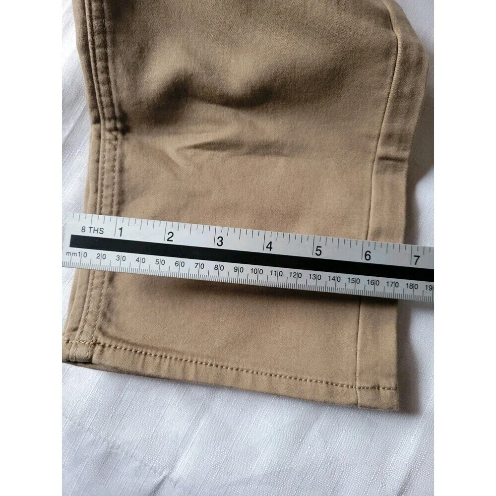 Banana Republic Men's Pant 30x30 Stretch Tan 5-pocket Slim Fit